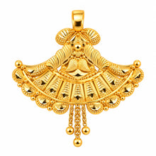 Traditional Royal Gold Finish Pendant