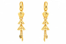 Floral Double Jhumka Drop Earrings