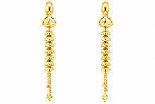 Long Drop Earrings – Layered Jhumka Design