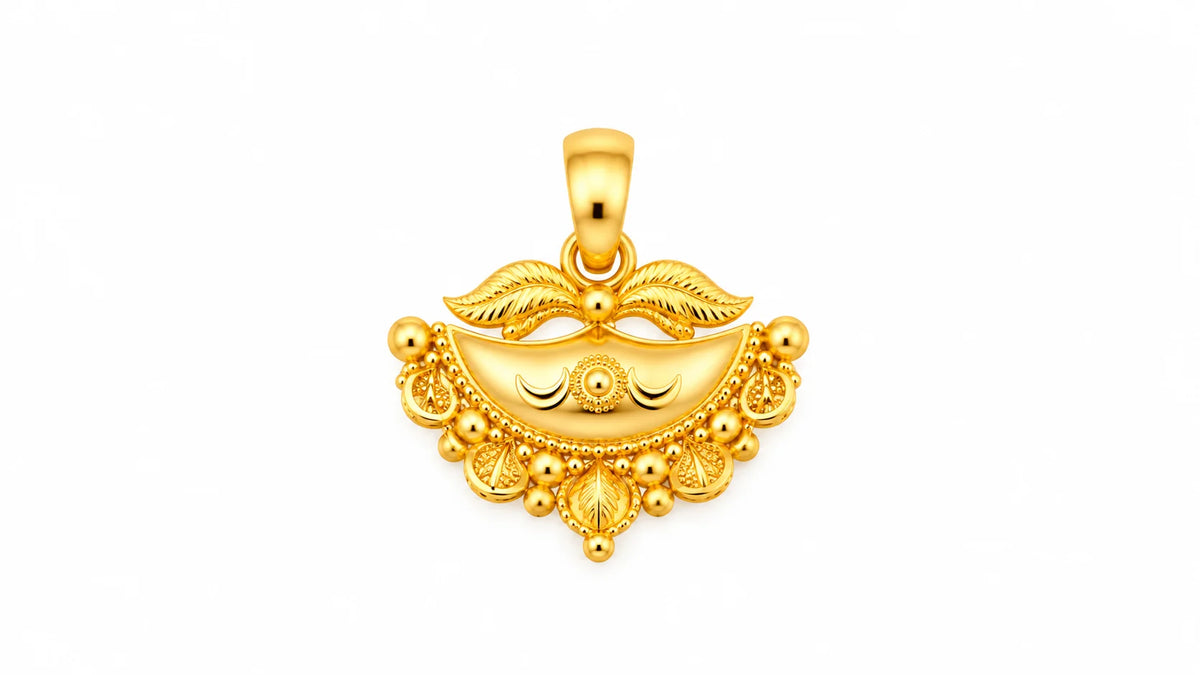 Leaf & Crescent Traditional Design