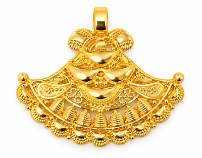 Traditional Gold Finish Designer Pendant