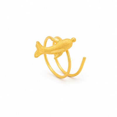 Butterfly Openwork Nose Pin
