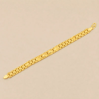 Ornate Link Pattern Bracelet