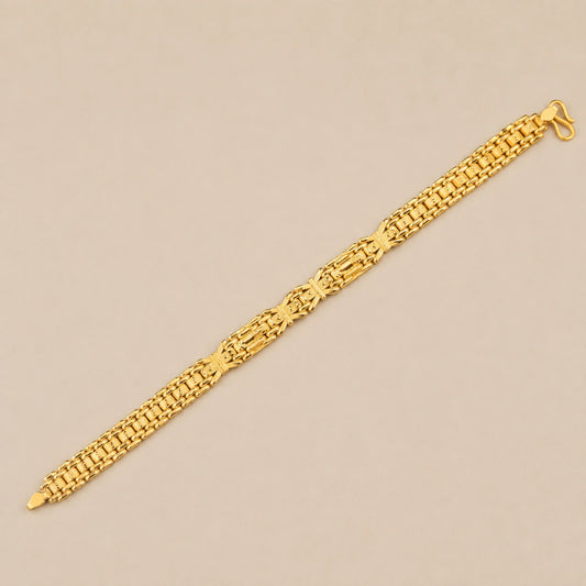 Double-Layer Geometric Bracelet