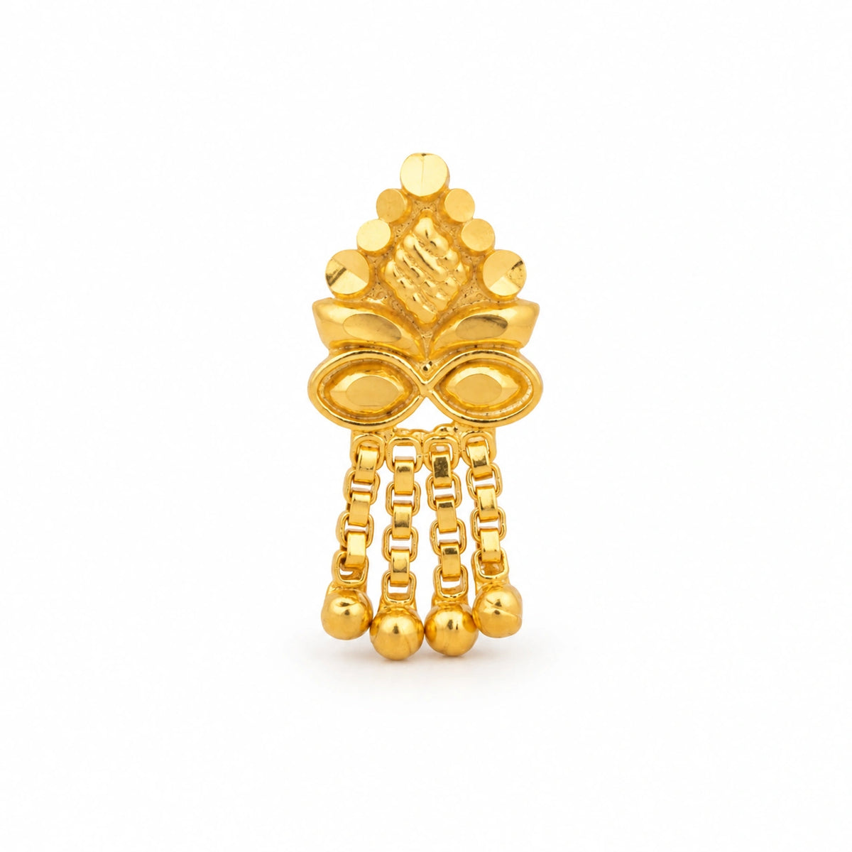 Fish-Shaped Nose Pin