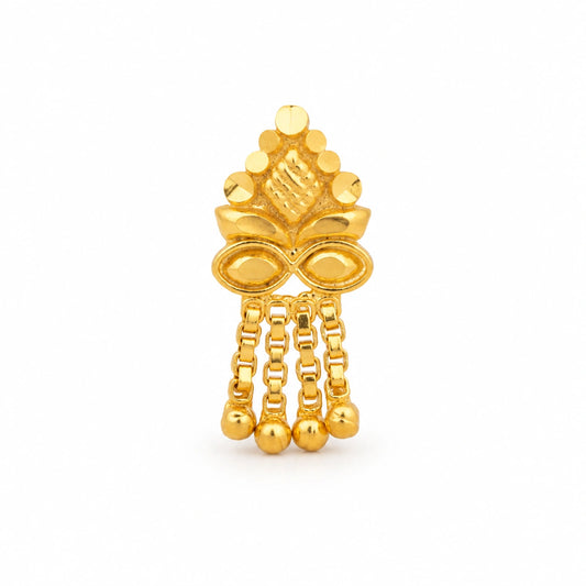 Fish-Shaped Nose Pin