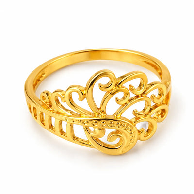 Ornate Gold Filigree Ring