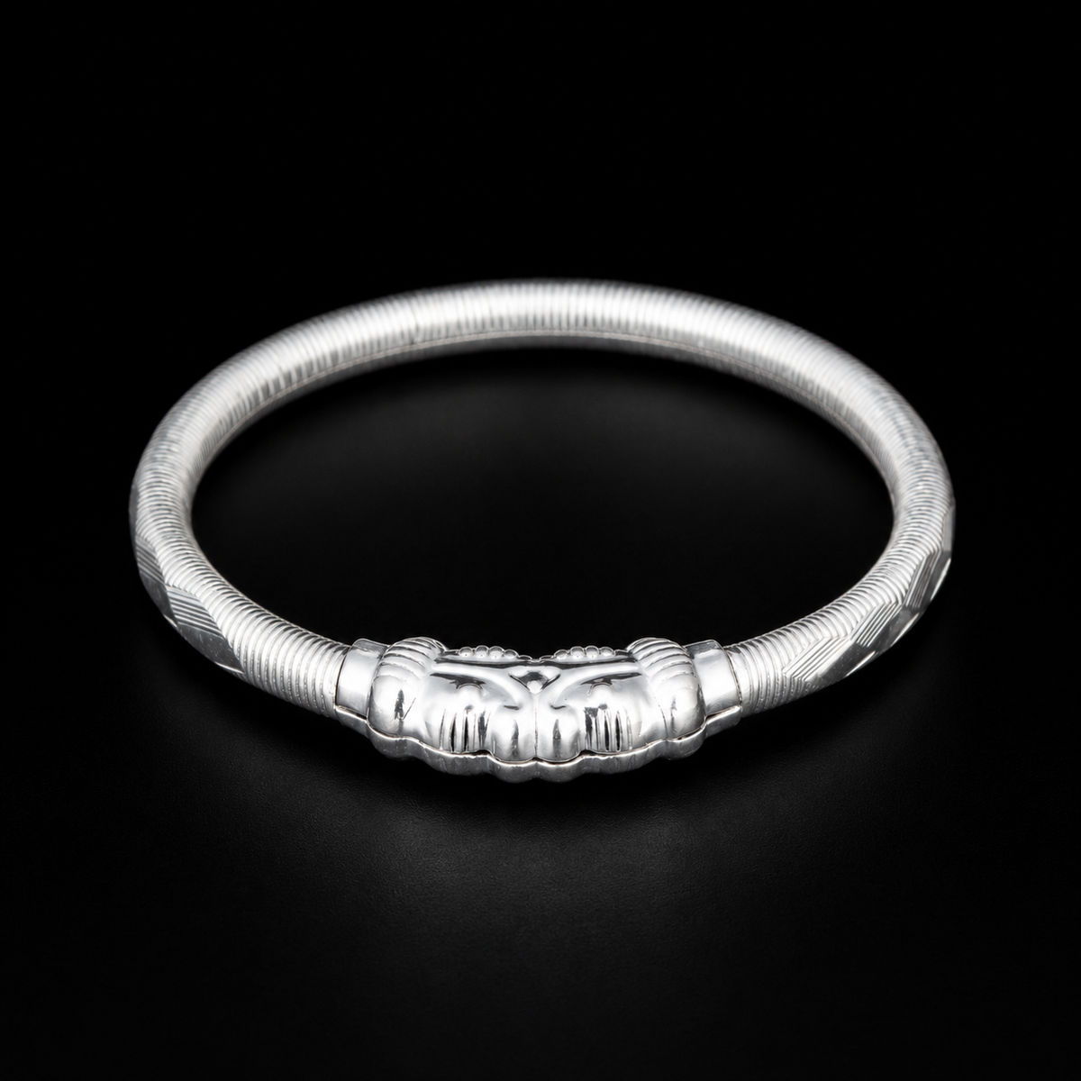 Contemporary Geometric Kids Bangle
