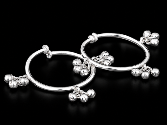 Bell Charm Kids Bangle