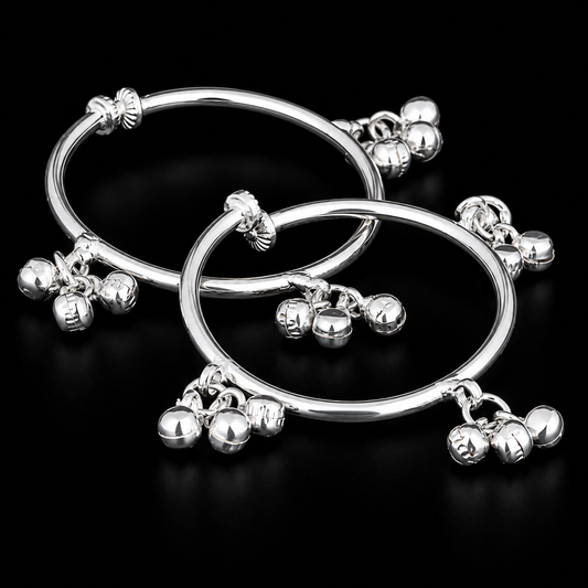 Bell Charm Kids Bangle