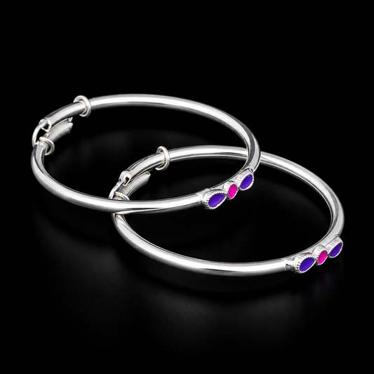 Playful Enamel Kids Bangle