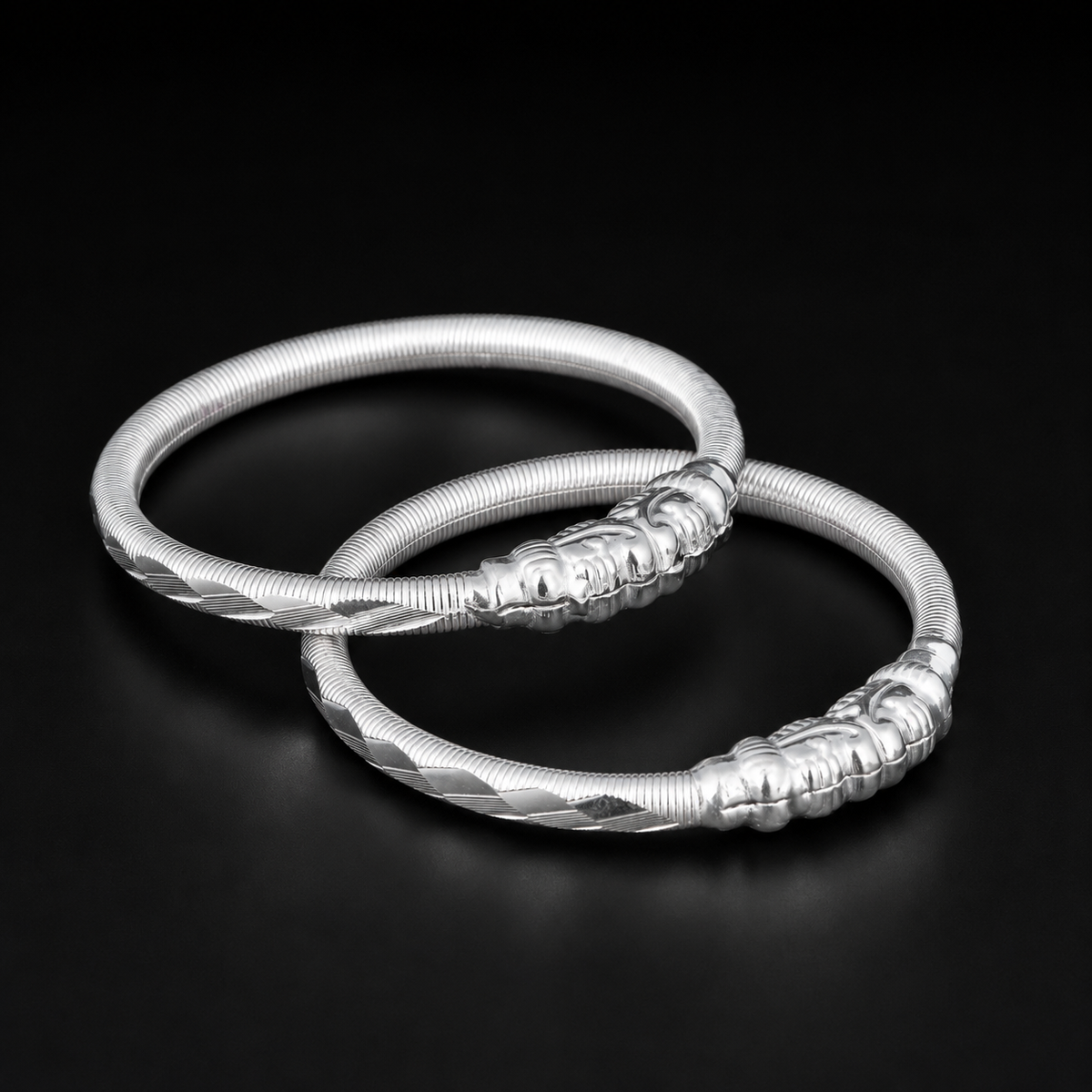 Contemporary Geometric Kids Bangle