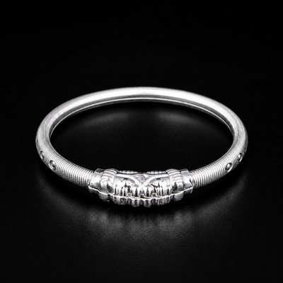 Textured Ribbed Kids Bangle