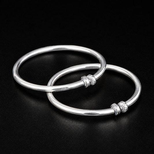 Minimal Round Kids Bangle