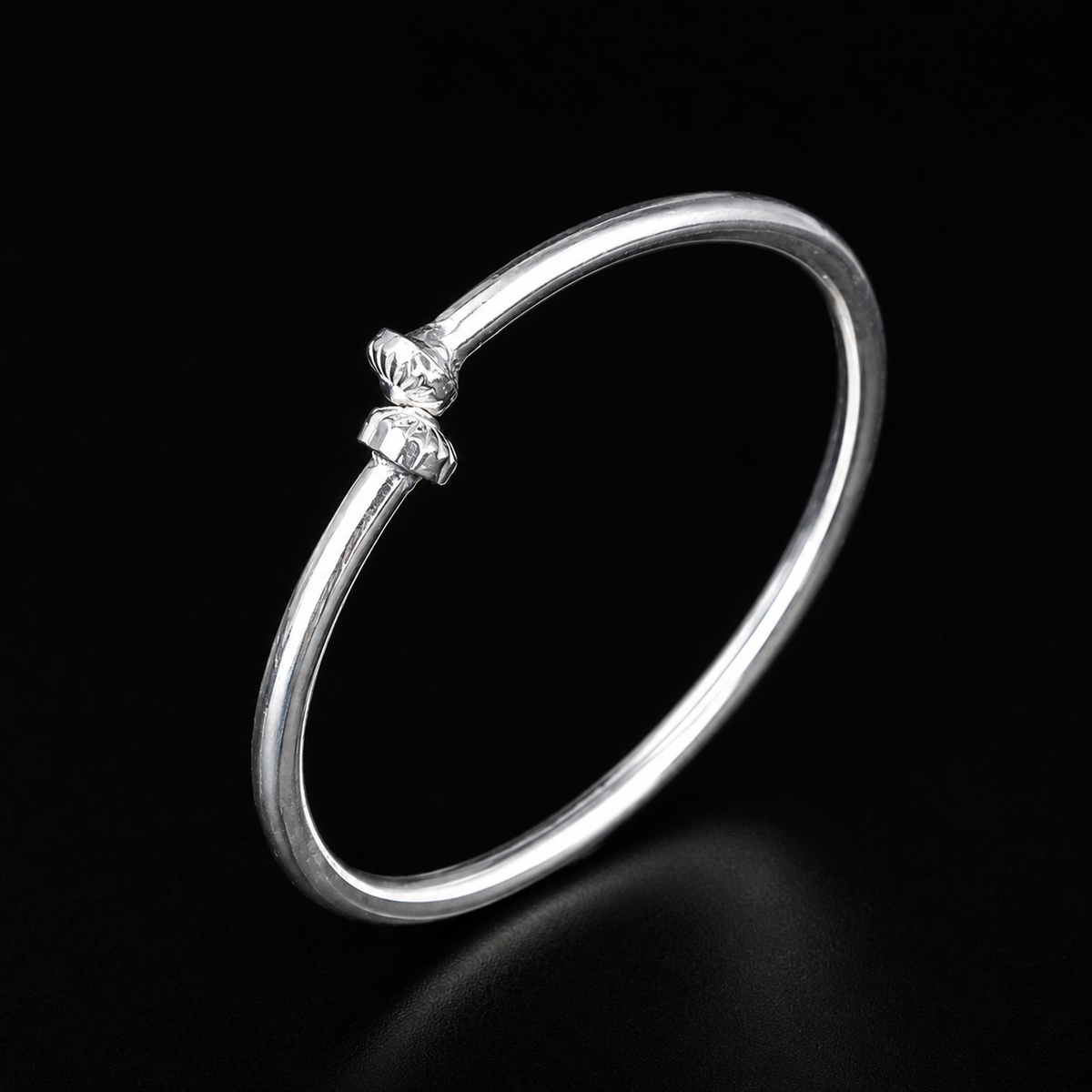 Minimal Round Kids Bangle