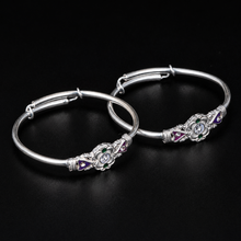 Floral Enamel Kids Bangle