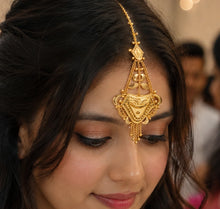 Geometric Heritage Maang Tika