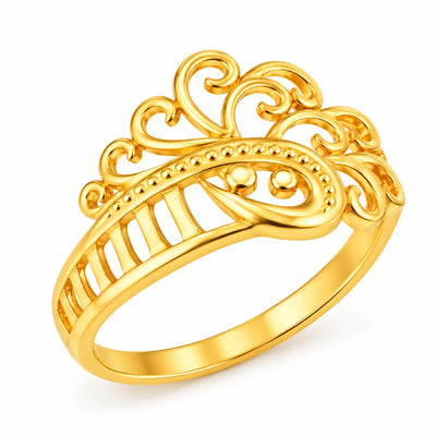 Ornate Gold Filigree Ring