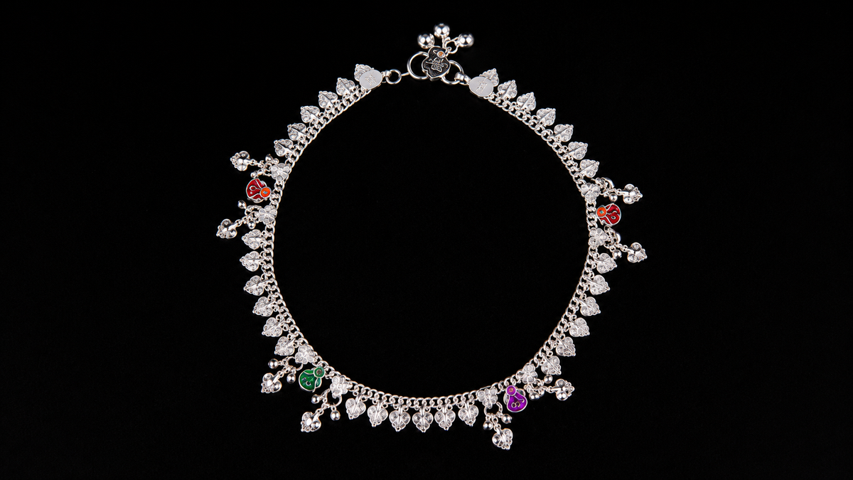 Traditional Multicolour Charm Payal