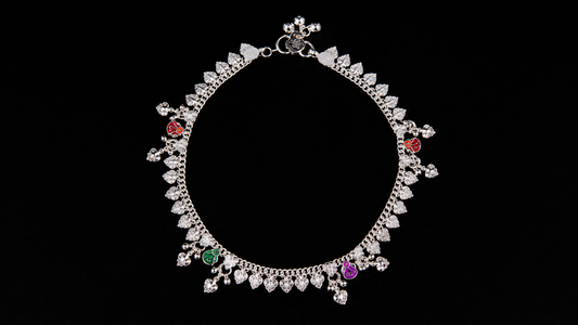 Traditional Multicolour Charm Payal