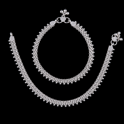 Floral Multilayer Charm Payal