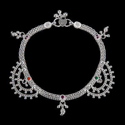 Elegant Multilayer Beaded Payal