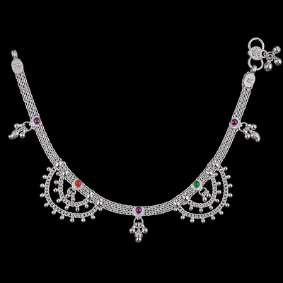 Elegant Multilayer Beaded Payal