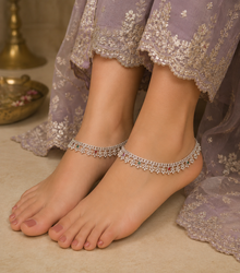 Classic Beaded Multicolour Payal