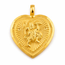 Round Beaded Border Devotional Pendant