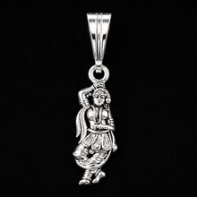Slim Devotional Goddess Silver Pendant