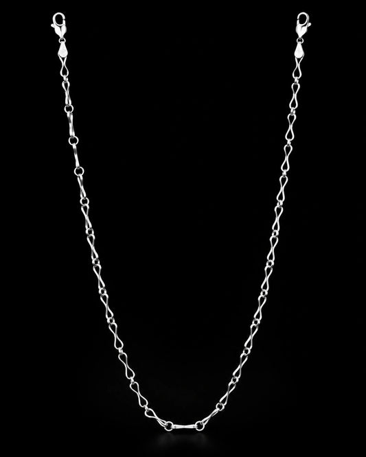 Infinity Loop Silver Chain