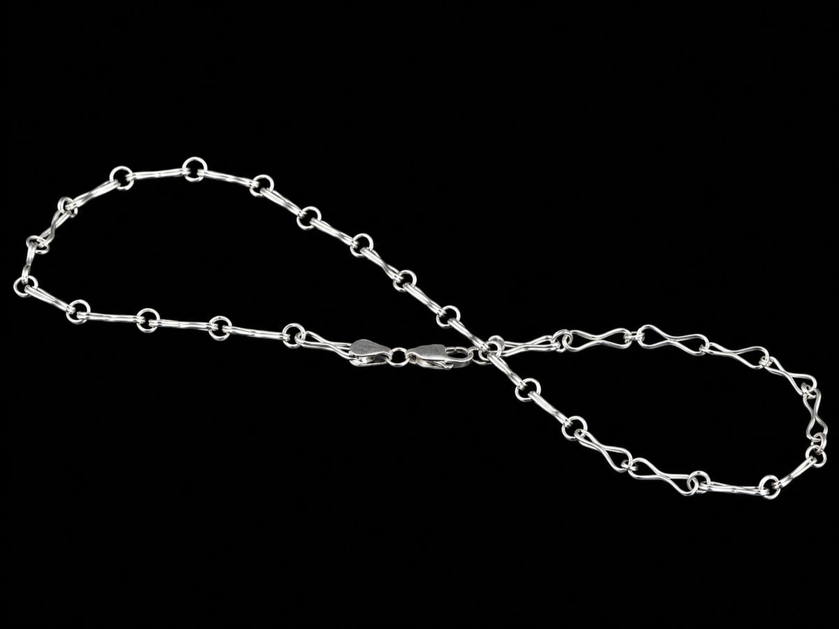 Infinity Loop Silver Chain