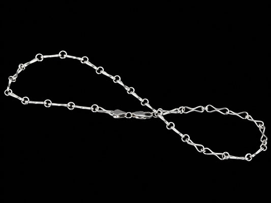 Infinity Loop Silver Chain