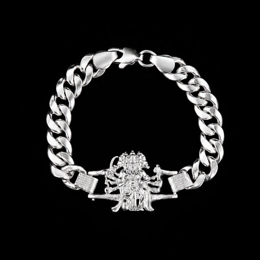 Men's Heavy Silver Cuban Bracelet