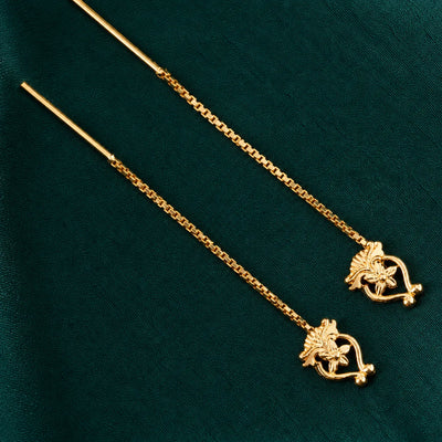 Floral Design Sui Dhaga Earrings