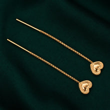 Heart Design Sui Dhaga Earrings