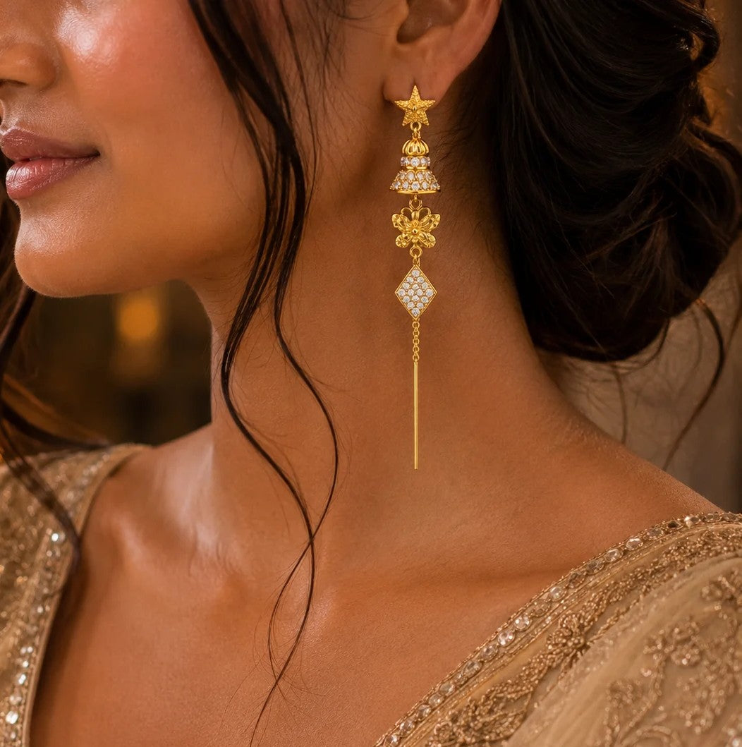 SUI DHAGA EARRING - 12
