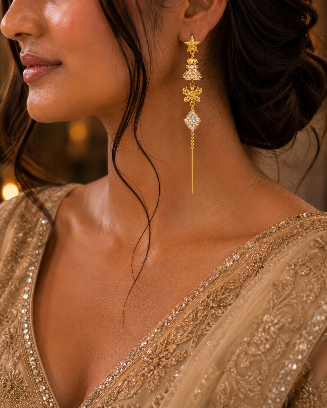 SUI DHAGA EARRING - 12