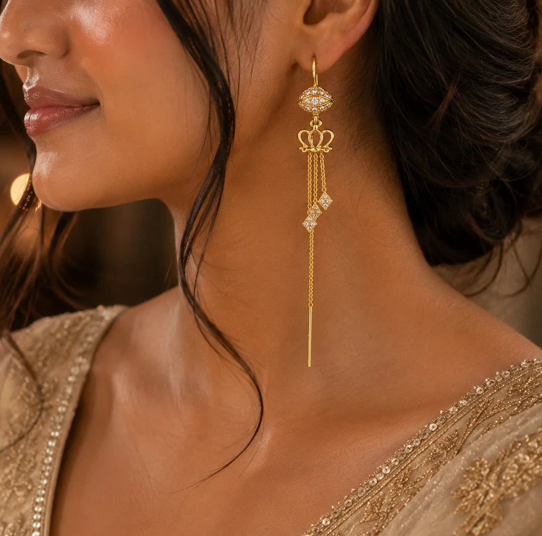 SUI DHAGA EARRING - 9