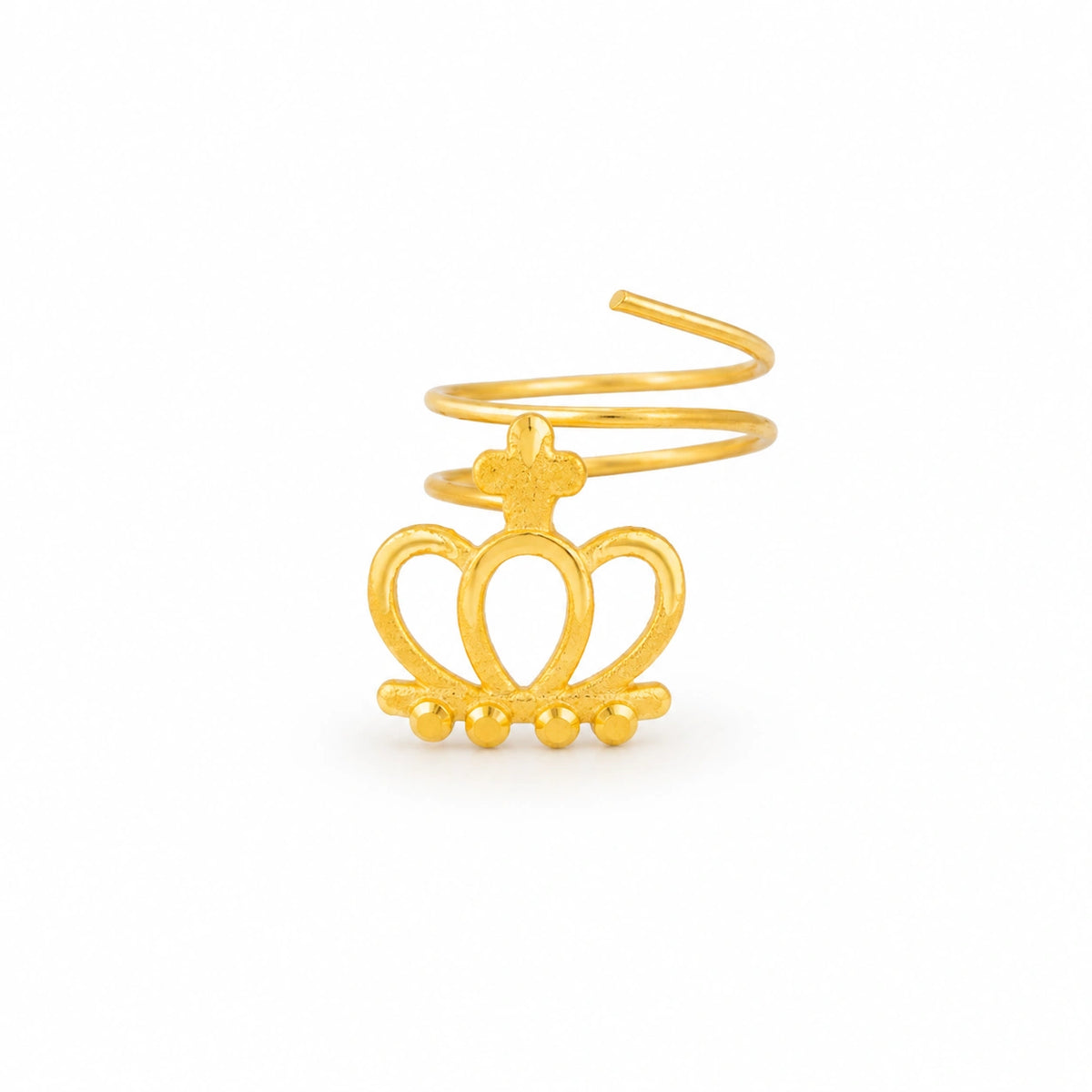 Tira-Inspired Openwork Nose Pin