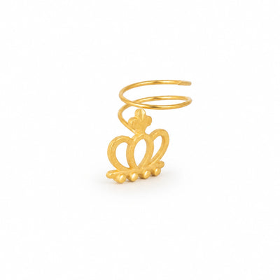 Tira-Inspired Openwork Nose Pin