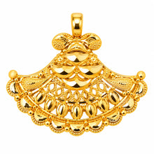 Traditional Royal Fan Design Pendant