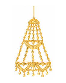 Traditional Gold Finish Chhapka