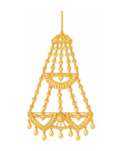 Traditional Gold Finish Chhapka