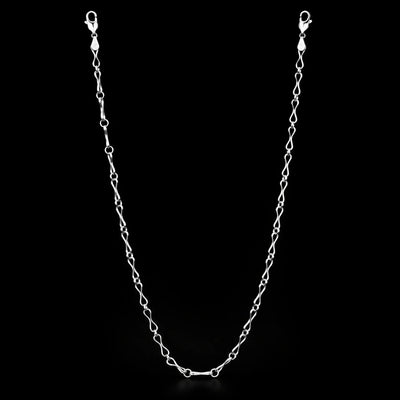 Infinity Loop Silver Chain