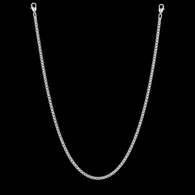 Classic Box Link Silver Chain