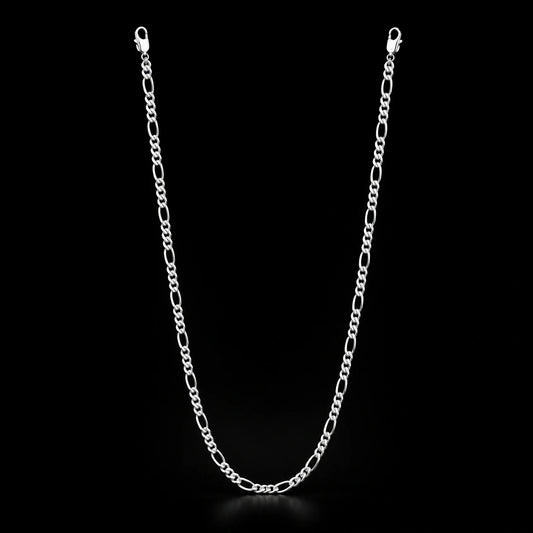 Statement Oval Link Silver Chain